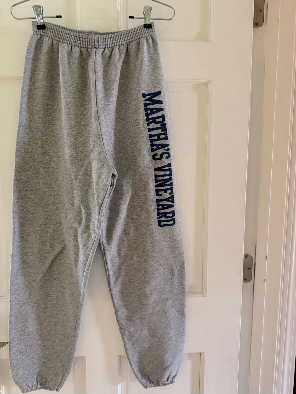 Hanes Gray Sweatpants Navy 'Martha's Vineyard'